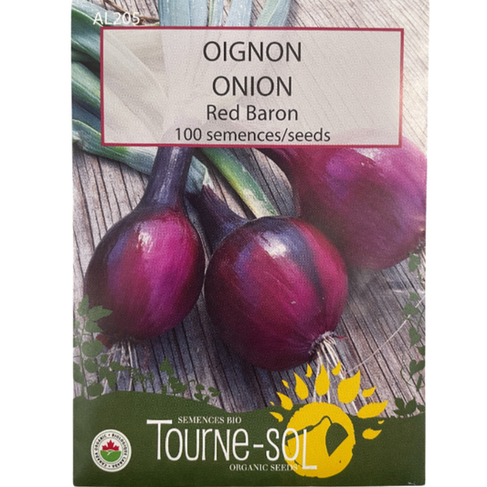 Tourne-Sol Onion Red Baron Pkg.