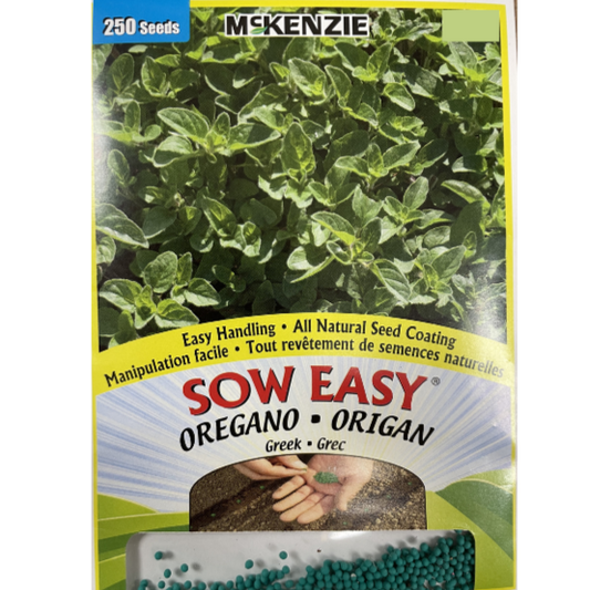 McKenzie Sow Easy Seed Oregano Pkg