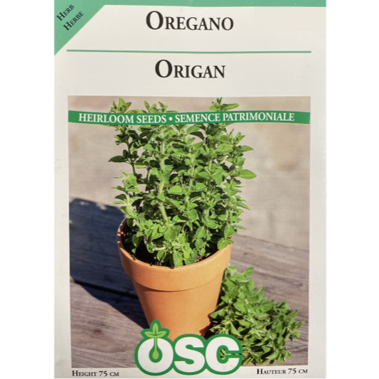 OSC Herb Seeds Oregano Pkg.