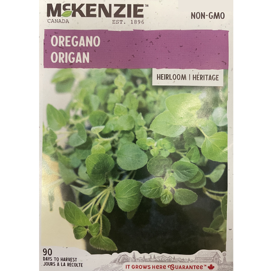 McKenzie Herb Seed Oregano Pkg.