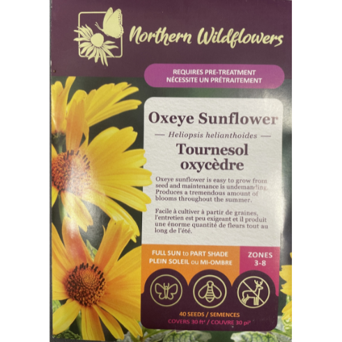 Northern Wildflowers Sunflower Oxeye Pkg.