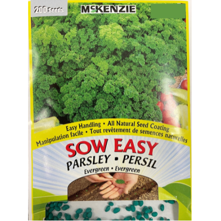 McKenzie Sow Easy Seed Parsley Evergreen