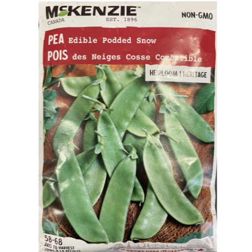 McKenzie Seed Pea Snow Edible Podded Pkg.