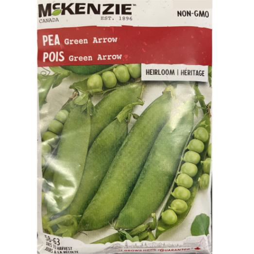 McKenzie Seed Pea Green Arrow Pkg.