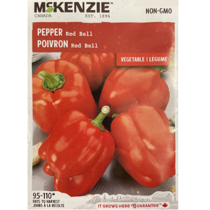 McKenzie Seed Pepper Red Bell Pkg.