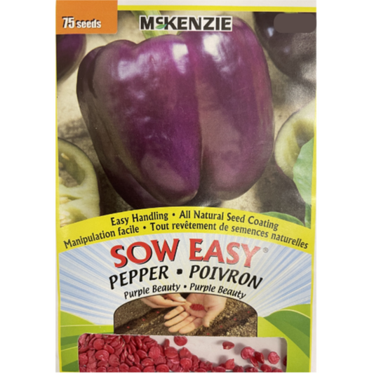 McKenzie Sow Easy Seed Pepper Purple Beauty