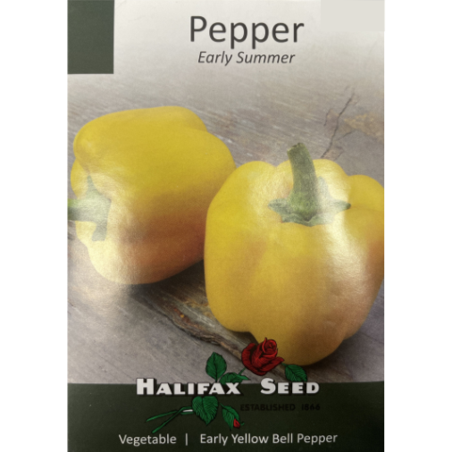 Halifax Seed Pepper Early Summer Pkg.