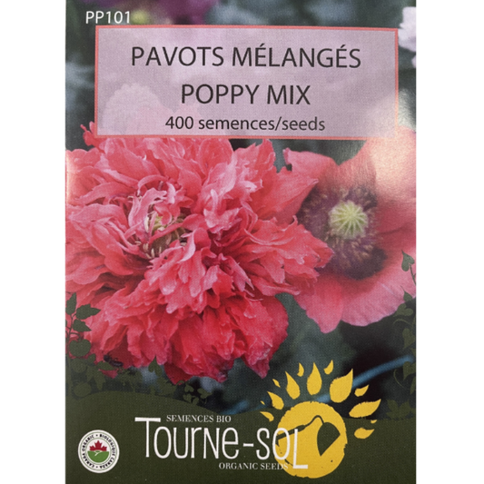 Tourne-Sol Poppy Mix Pkg.