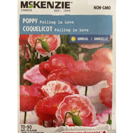 McKenzie Seed Poppy Falling in Love Pkg.