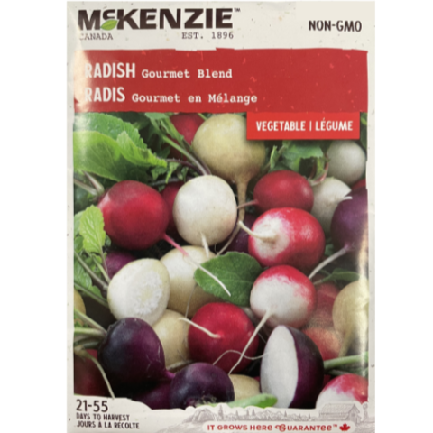 McKenzie Seed Radish Gourmet Blend Pkg.