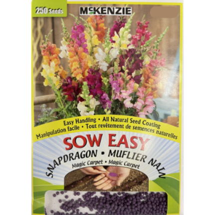 McKenzie Sow Easy Seed Snapdragon Magic Carpet