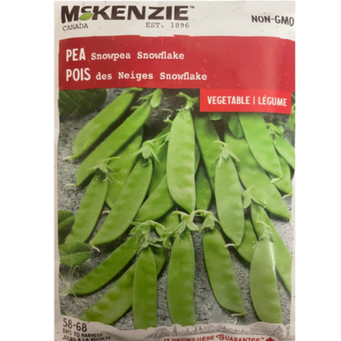 McKenzie Seed Pea Snowpea Snowflake Pkg.