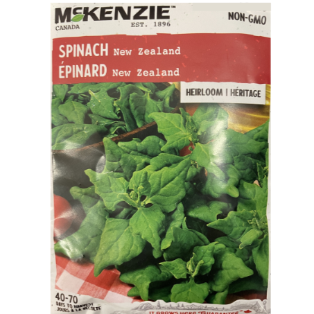 McKenzie Seed Spinach New Zealand Pkg.