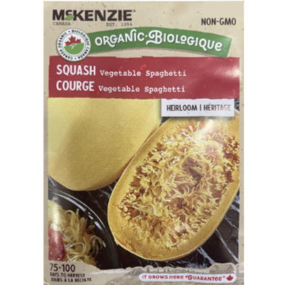 McKenzie Organic Seed Squash Vegetable Spaghetti Pkg.