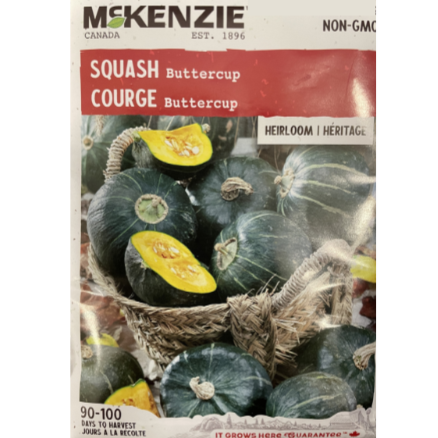 McKenzie Seed Squash Buttercup Pkg.