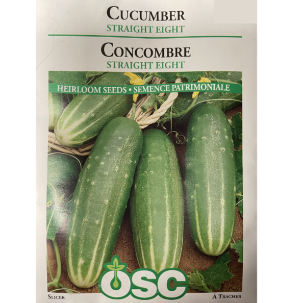 OSC Seeds Cucumber Straight Eight Pkg.