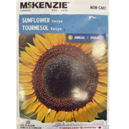 McKenzie Seed Sunflower Taiyo Pkg.