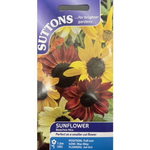 Suttons Seed Sunflower Beaches Mix Pkg.