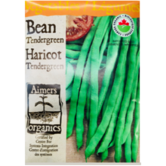 Aimers Organics Bean Tendergreen Bush Pkg.