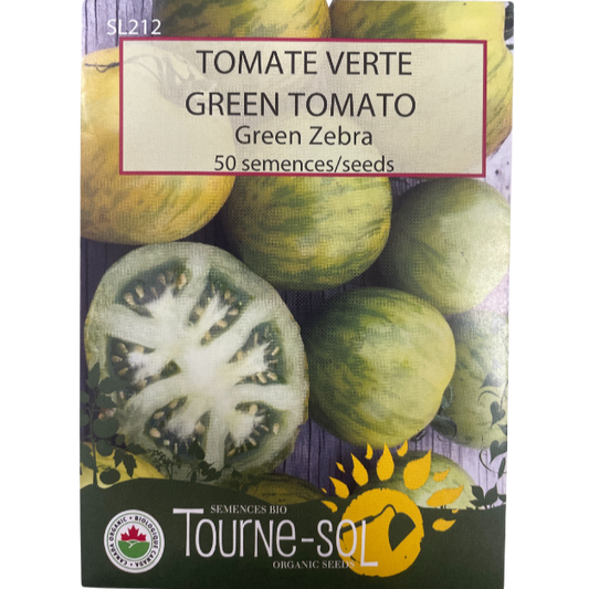 Tourne-Sol Tomato Green Zebra Pkg.