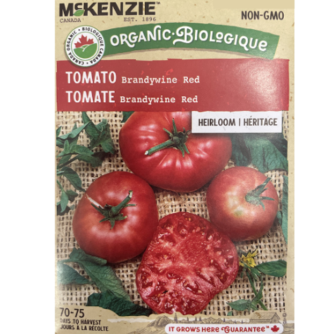 McKenzie Organic Seed Tomato Brandywine Pkg.