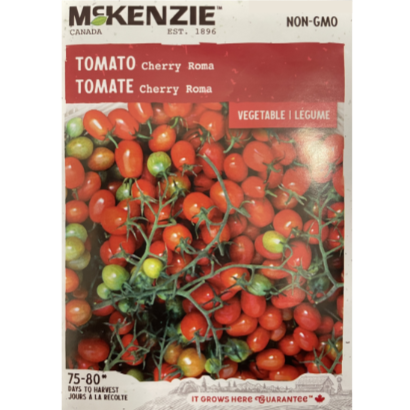 McKenzie Seed Tomato Cherry Roma Pkg.