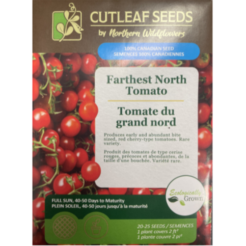 Northern Wildflowers Tomato Farthest North Pkg.