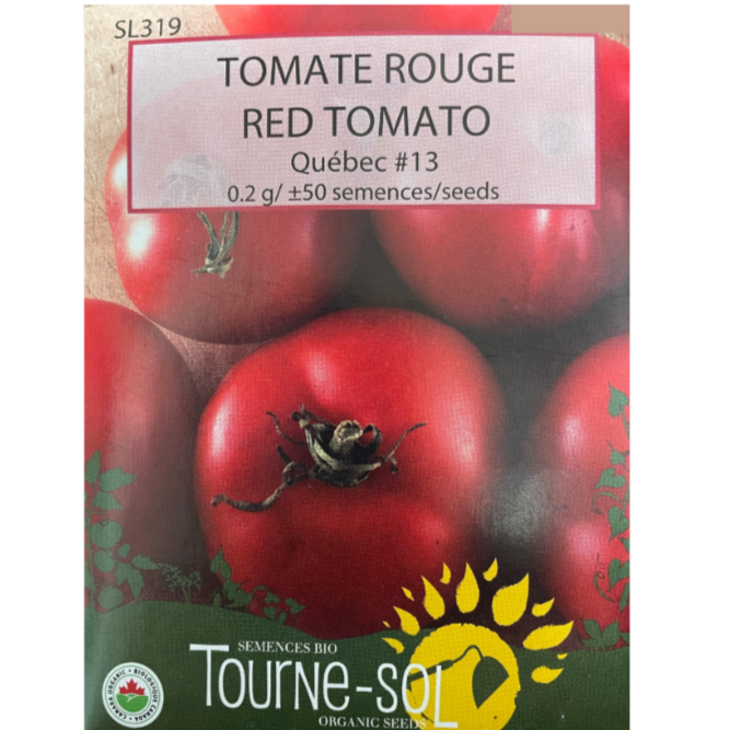 Tourne-Sol Tomato Quebec 13 Red Pkg.