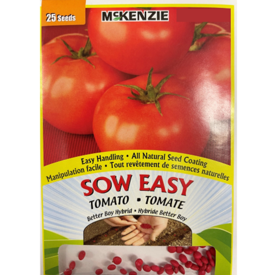 McKenzie Sow Easy Seed Tomato Better Boy Hybrid