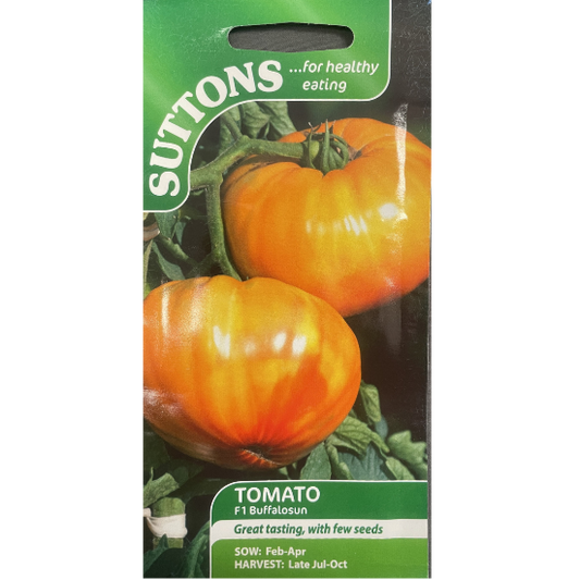 Suttons Seed Tomato F1 Buffalosun Pkg.