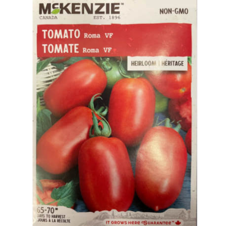 McKenzie Seed Tomato Roma VF Pkg.