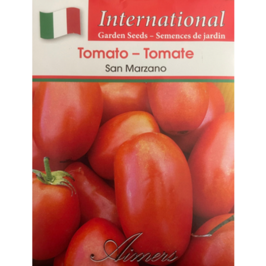 Aimers International Tomato San Marzano Pkg.