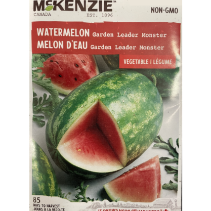 McKenzie Seed Watermelon Garden Leader Monster Pkg.