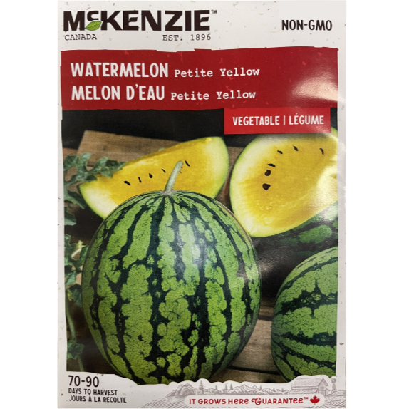 McKenzie Seed Watermelon Petite Yellow Pkg.