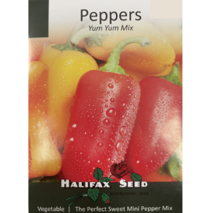 Halifax Seed Pepper Yum Yum Mix Pkg.