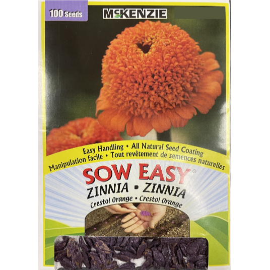 McKenzie Sow Easy Seed Cresto ! Orange Pkg