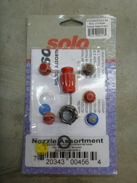 Solo Universal Nozzle Assortment